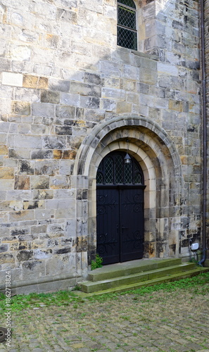 Wallpaper Mural Historical Marien Church in the Town Obernkirchen, Lower Saxony Torontodigital.ca