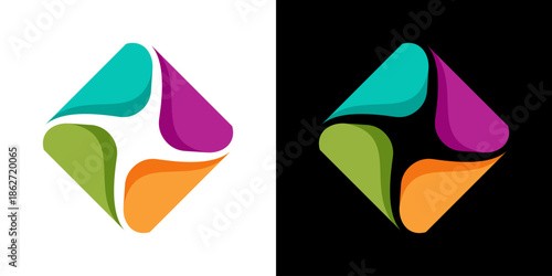 together logo, community logo, teamwork logo design inspiration