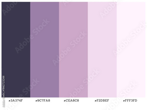 Premium gradient palette suitable for interior spaces fashion and web design