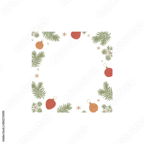 christmas decoration frame