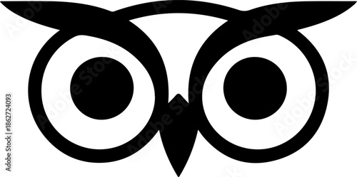 vector illustration of an abstract face