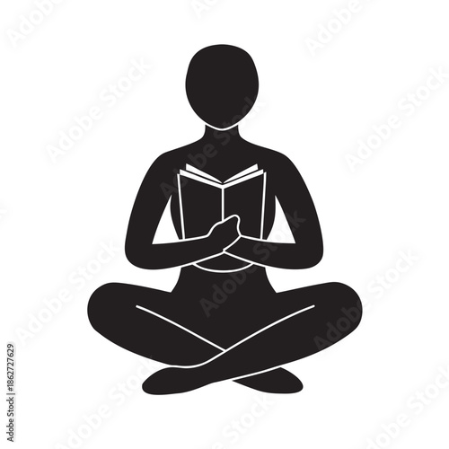 Gratitude Journaling Mindfulness Silhouette