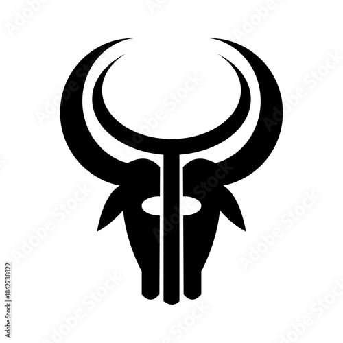 picture of a buffalo head