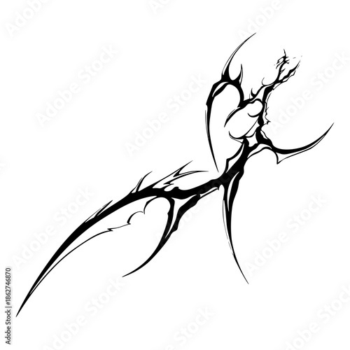 Cybersigilism Tattoo Vector