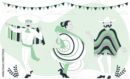 People waiting to cross the street at a pedestrian crossing in an urban environment from a rear viewpoint