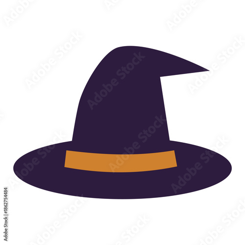 ハロウィンの魔女の帽子