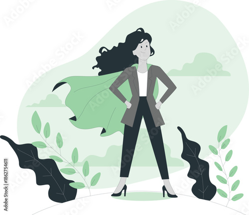 People waiting to cross the street at a pedestrian crossing in an urban environment from a rear viewpoint