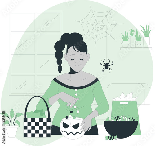 People waiting to cross the street at a pedestrian crossing in an urban environment from a rear viewpoint