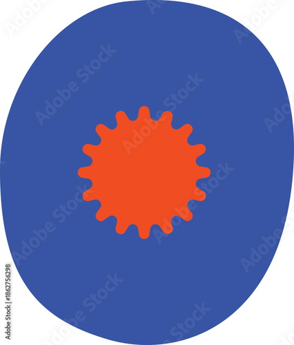 Pop Up Cutout Alphabet Letter O