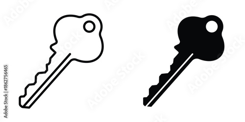 key icons multiple style collection. icon in vector. Logotype