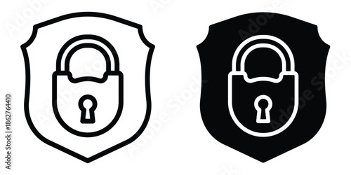 Security icons multiple style collection. icon in vector. Logotype