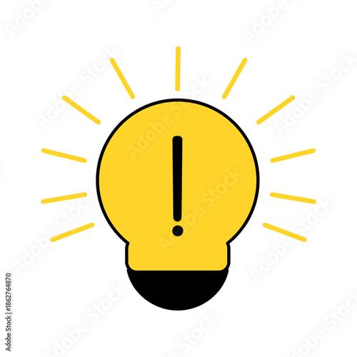 light bulb vector illustration