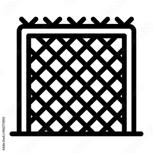 fence line icon