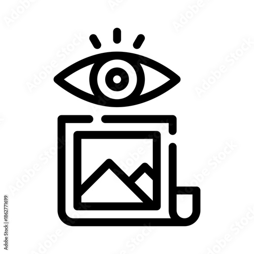 print preview line icon