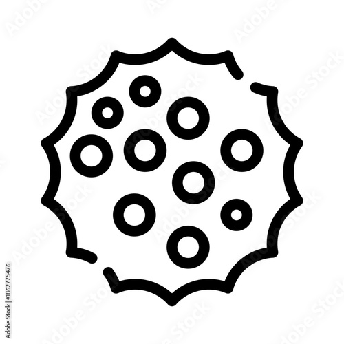 pollen line icon