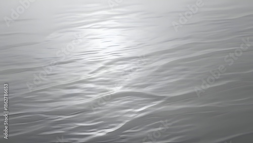 Wallpaper Mural Serene black and white ocean waves. Torontodigital.ca