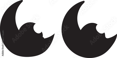 Vector Design Silhouette with Transparent Background