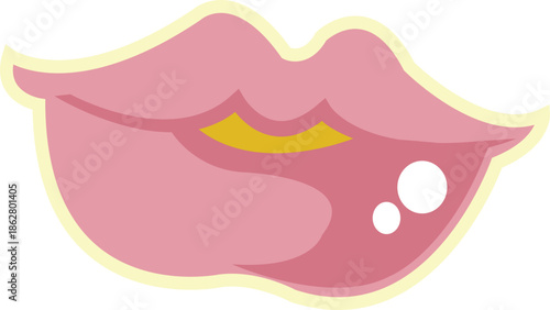 입술 일러스트 lib illust
