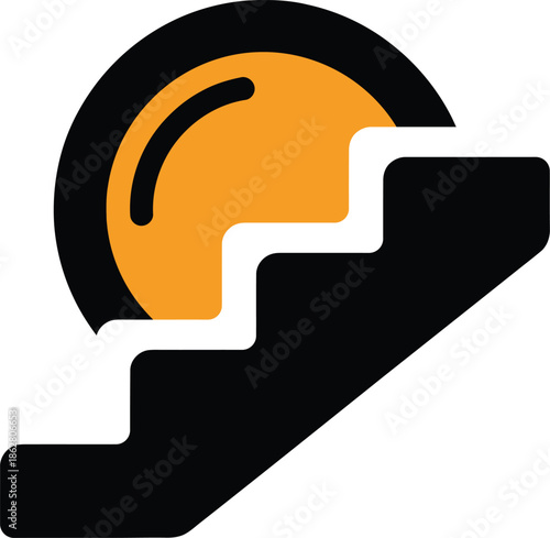 Stairway to Success Graphic Design