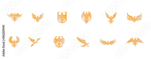 eagle seal symbol vector