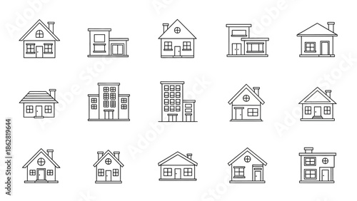 Collection of various house designs 1.