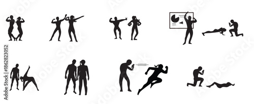 Personal Trainer Vector