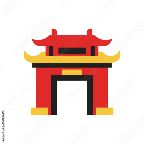 Gate Vector Illustration