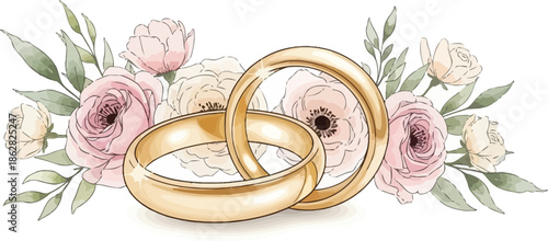 Artistic sketch of a whisk for culinary arts education