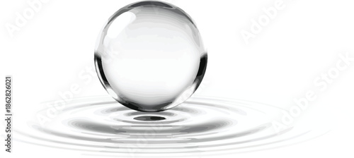 Whisk Beating Eggs in Bowl Vector Illustration