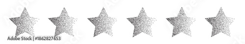 Star half tone noise gradient. Sparkle halftone asterisk shape