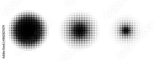 Round dot pattern, abstract half tone background