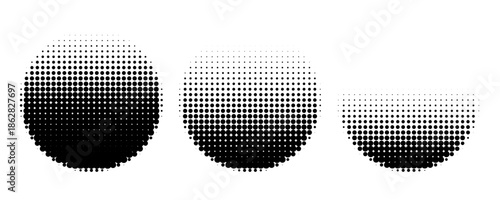 Round dot pattern, abstract half tone background