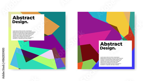 Contemporary Abstract Graphic Background for Posters and Digital Media