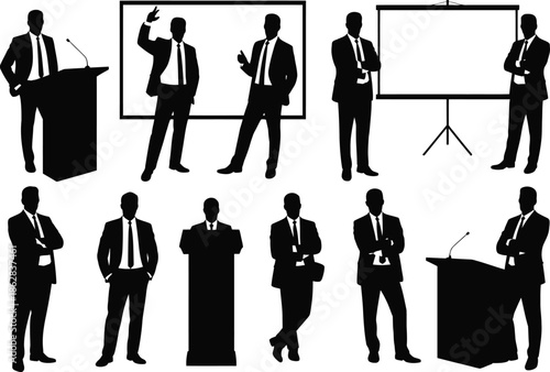 Business presentation Vector