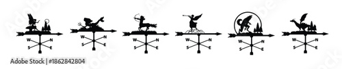 vector weather vane collection
