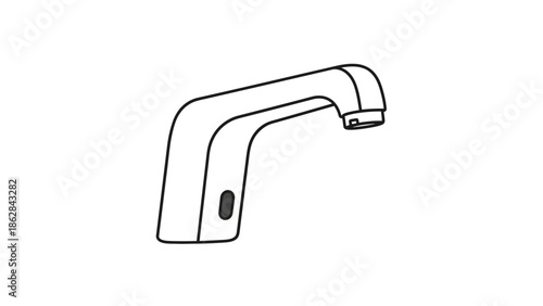 Modern Automatic Sensor Tap.