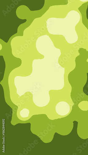 Serene Abstract Green Blur with Soft Light Bokeh Creating a Peaceful Nature Background Perfect for Calming and Soothing Visual Design