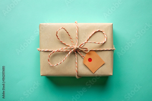 gift box with ribbon