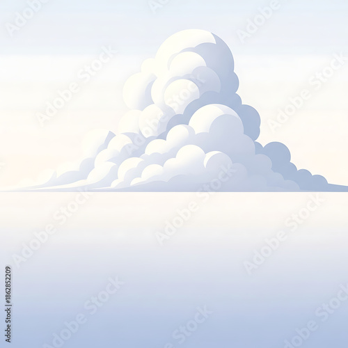 minimalist cloud formation