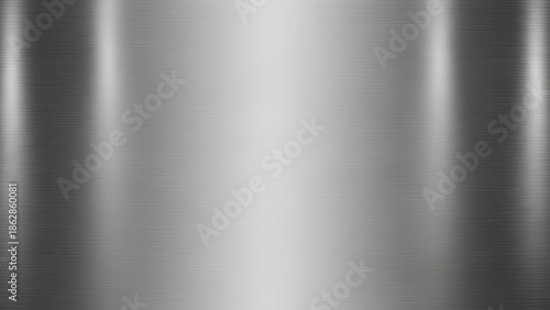 Wallpaper Mural Brushed silver metallic texture abstract background with a subtle linear pattern and futuristic design providing a clean digital atmosphere Torontodigital.ca