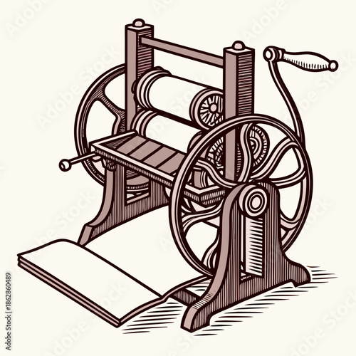 vector illustration of a steering wheel