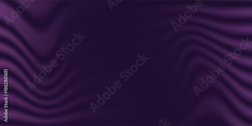 Luxury elegant background with silk drapery. 3d illustration, 3d rendering.