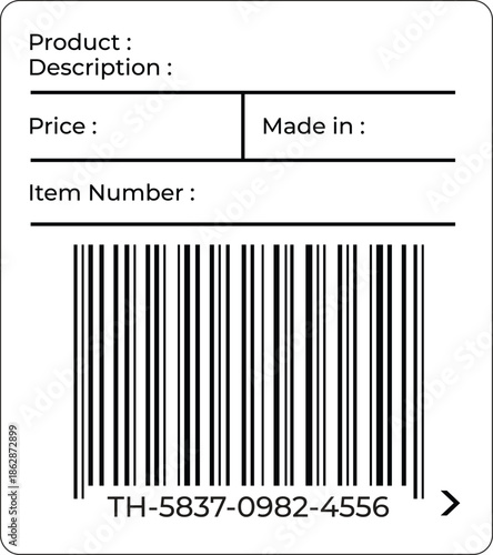 QR code and barcode symbolizing digital technology, data scanning, cashless payment, and product tracking in modern business.