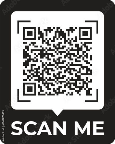 QR code and barcode symbolizing digital technology, data scanning, cashless payment, and product tracking in modern business.
