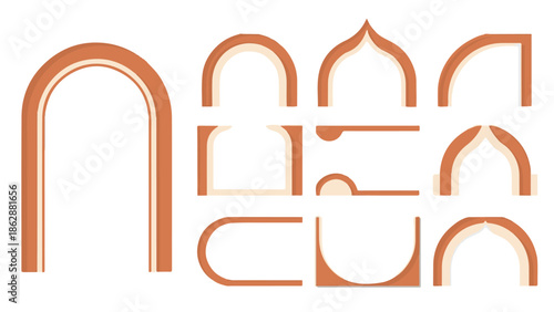 ramadan elements set vector file