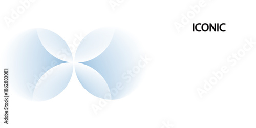 line wave background. Blue minimal round lines abstract background. Thin line wavy abstract vector background. Curve wave seamless pattern design