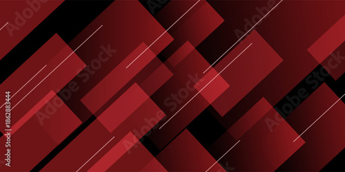 Modern abstract futuristic red gradient vector background