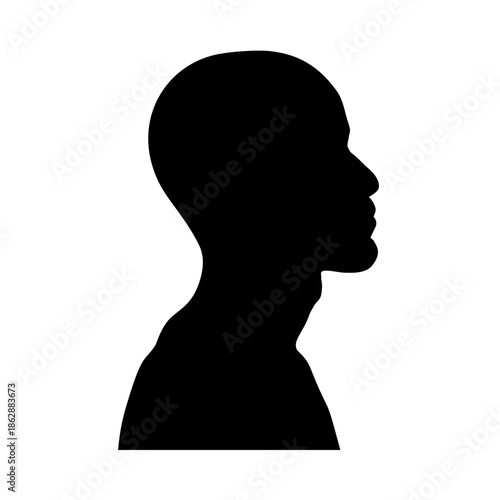 silhouette of a man