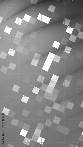 Grey and Black Twirl Backgrounds Vertical With Overlay Blink Square, Perfect For Theater, Event Promotions, Festive Backgrounds, Party Invitations, Performance Advertisements