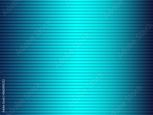 Abstract striped lined horizontal glowing background. Scan screen. Technological blue futuristic card with stripes. Vector illustration.